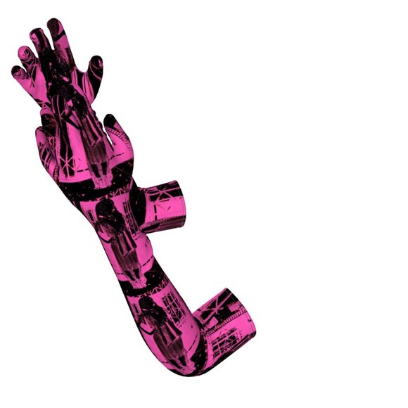 Art Led Opera Gloves One Size - Picture 5 of 11